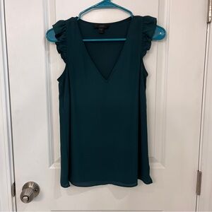 NWOT J. Crew Emerald Tank